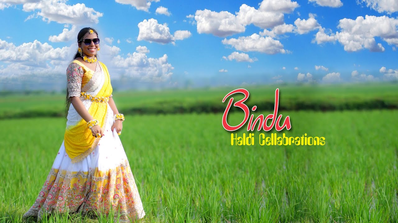 bindhu haldi teaser  - Surya photography -9849976633