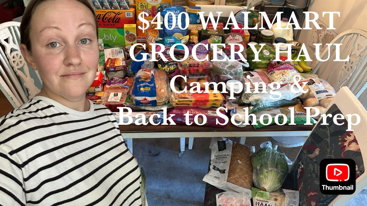 $400 WALMART GROCERY PICKUP HAUL 