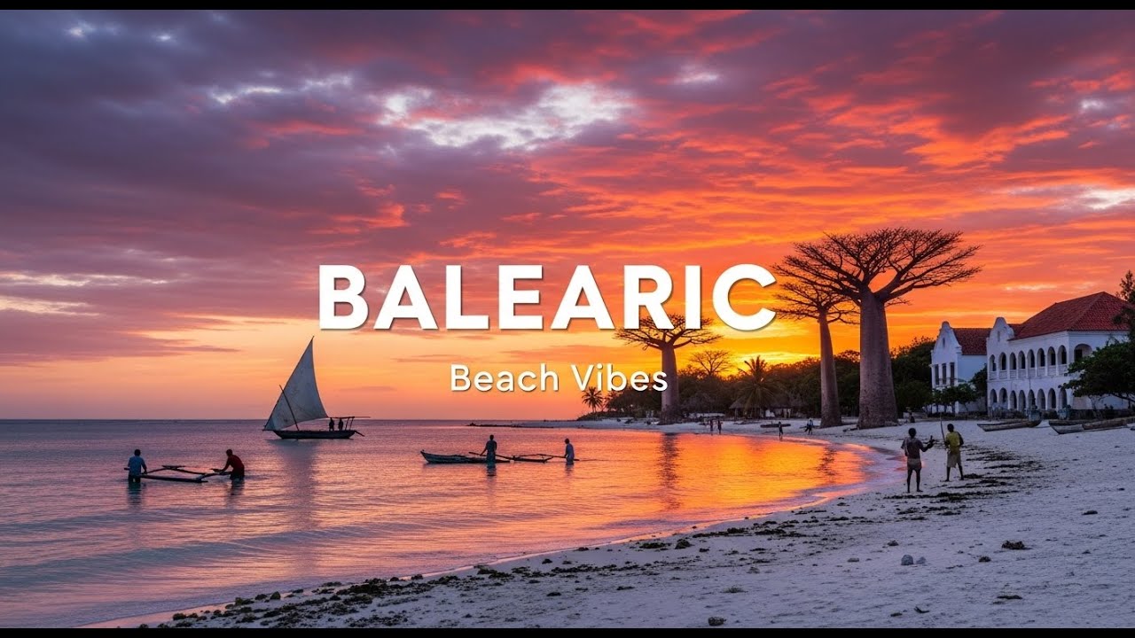 Ibiza Chillout Sunset 🌴 Smooth Balearic Lounge Vibes