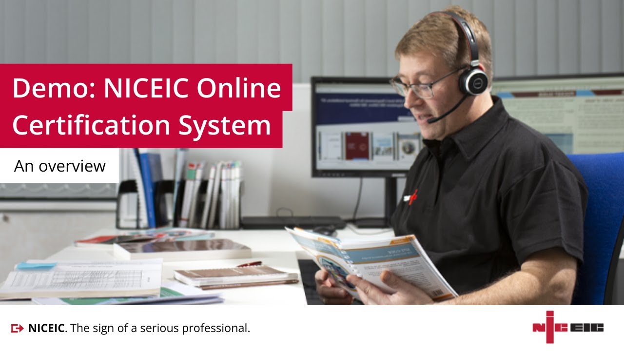 Demo: NICEIC Online Certification System
