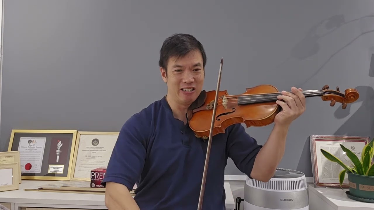 Legato bow change basics
