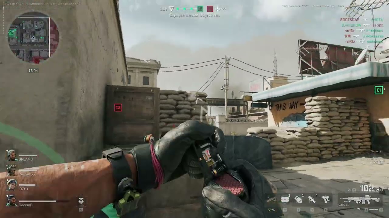 New white thermal scope - Delta Force