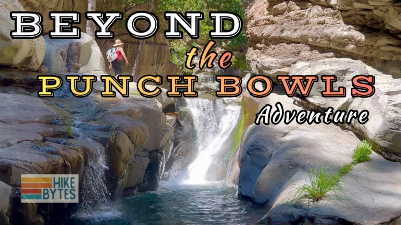 BEYOND Punch Bowls | Rock Pools and Rockslide of Santa Paula | Best Waterfall Hike