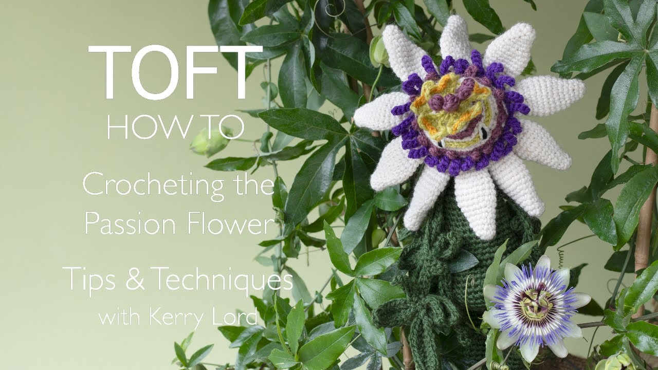 How to Crochet the Passion Flower