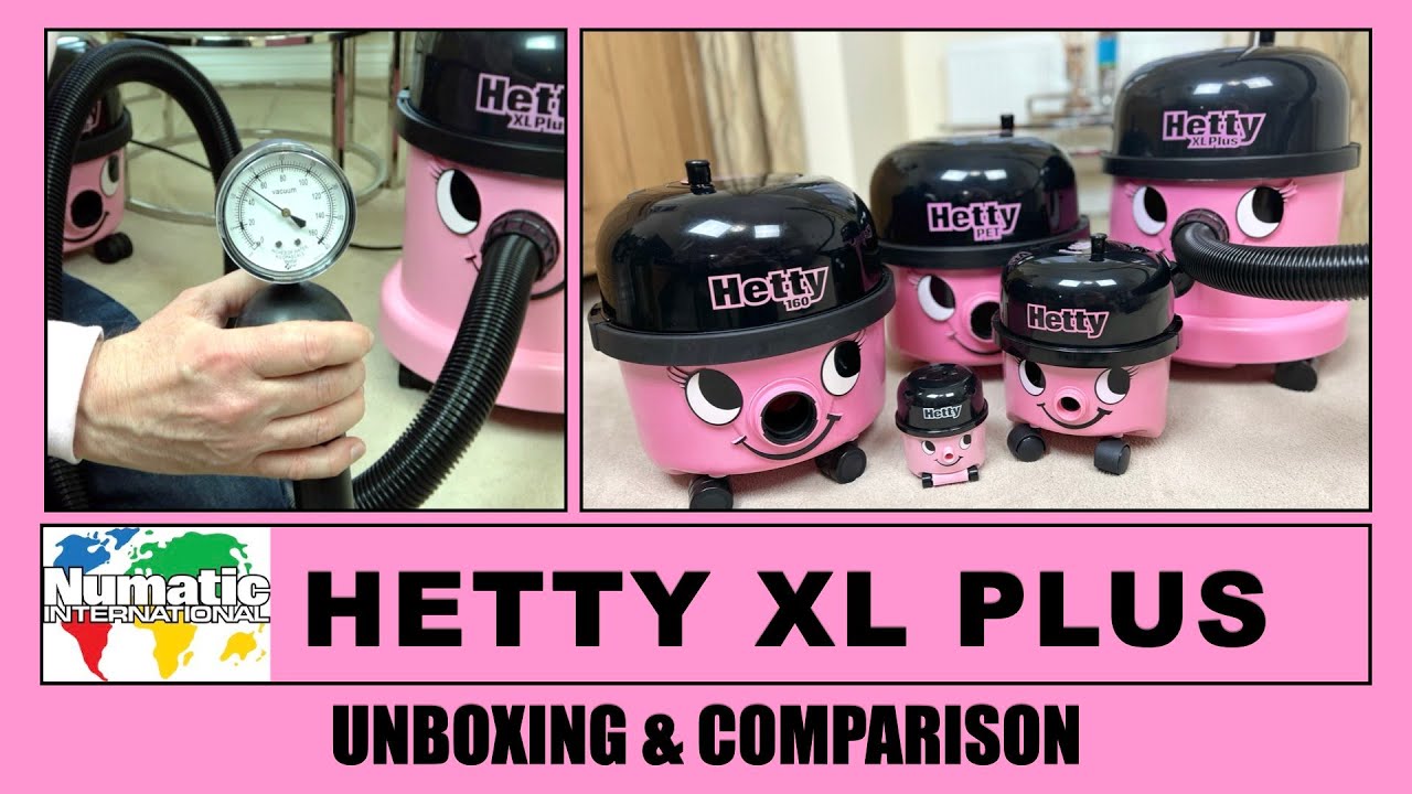 Распаковка нового пылесоса Hetty XL Plus и сравнение с другими пылесосами Hetty