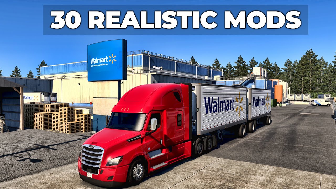 ATS 1.51 Top 30 Realistic Mods that you should install | ATS Mods