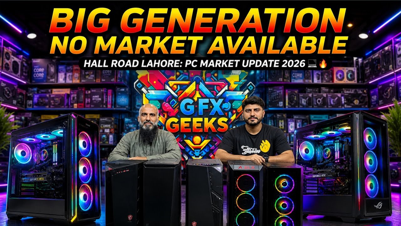 Hall Road Lahore: i9 10th Gen & i7 12th Gen Prices! | High-End PC Market 2026 💻🔥