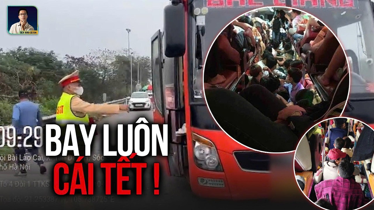 Rất Xứng Đáng: Ô Tô 45 Chỗ 'Nhồi' 83 Hành Khách, Bị Phạt 207 Triệu Đồng