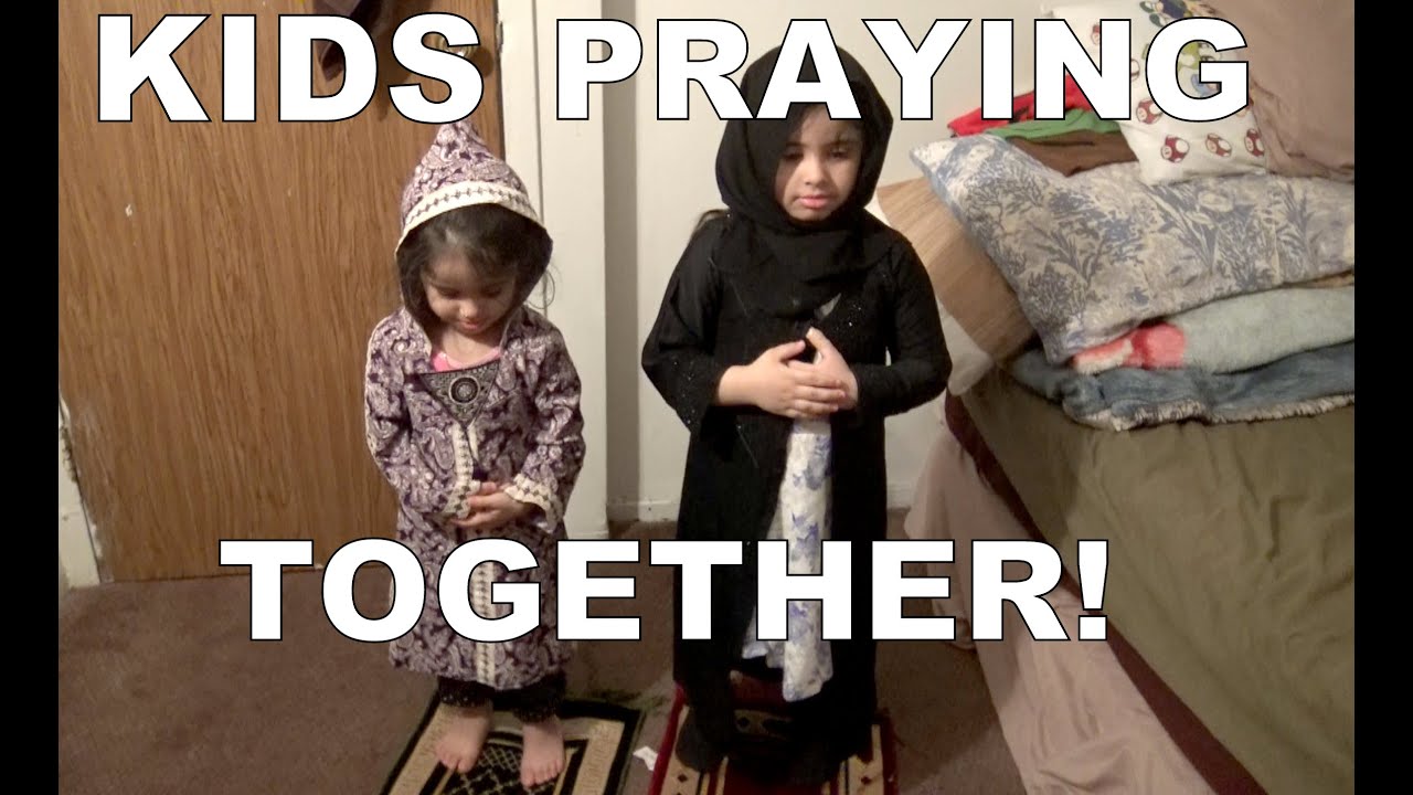 WHAT KIDS DO WHILE PRAYING TOGETHER!!