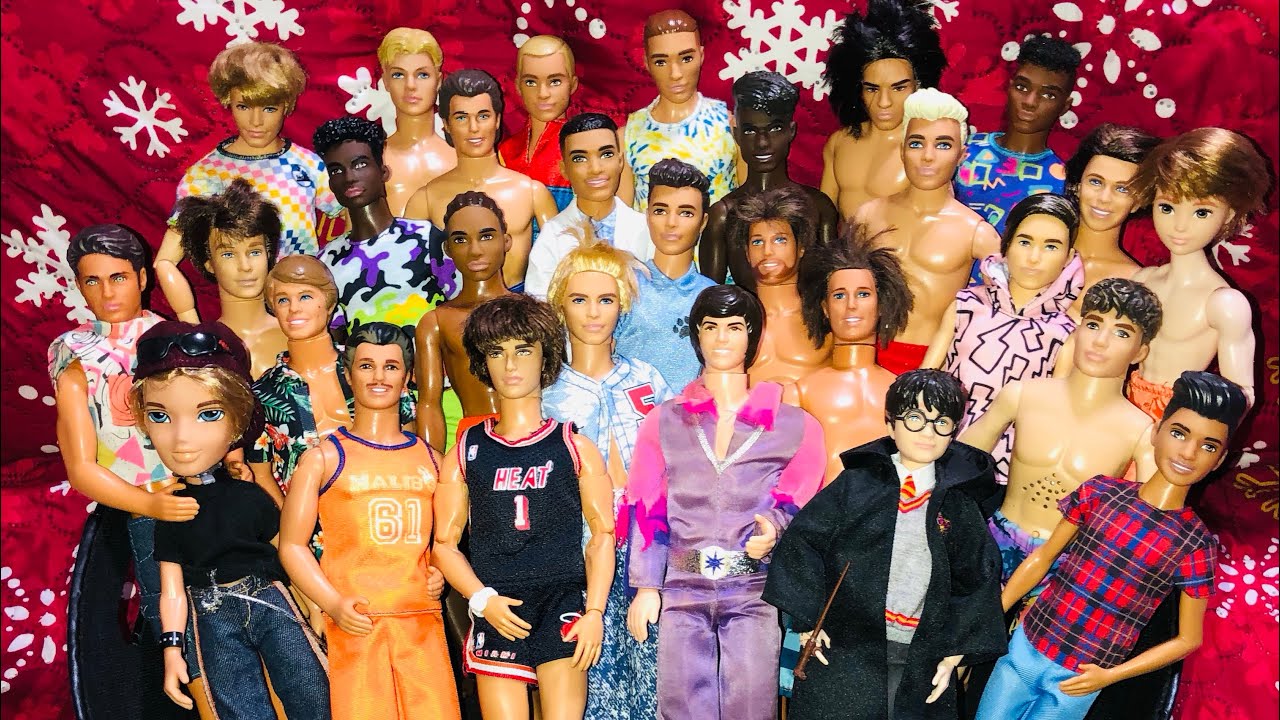 All My Barbie’s Ken Dolls Collection 😍!