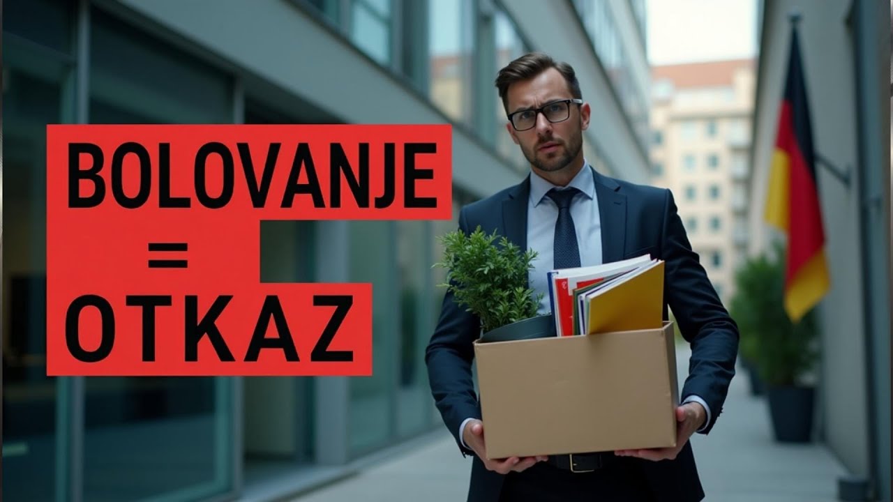 Otkaz zbog bolovanja u Njemačko? | Evo &scaron;ta sam saznao na poslu! 🇩🇪