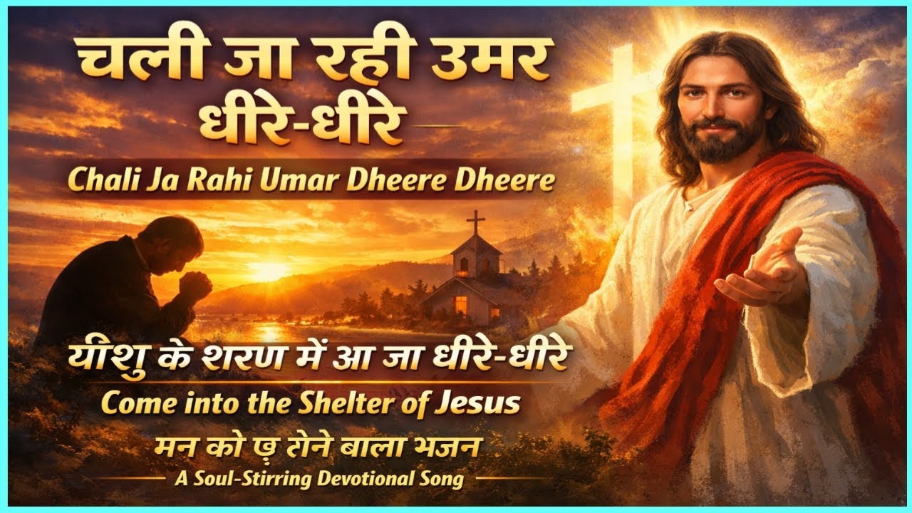 चली जा रही है उमर धीरे-धीरे | यीशु के शरण में आ जा धीरे-धीरे | Heart Touching Jesus Bhajan 