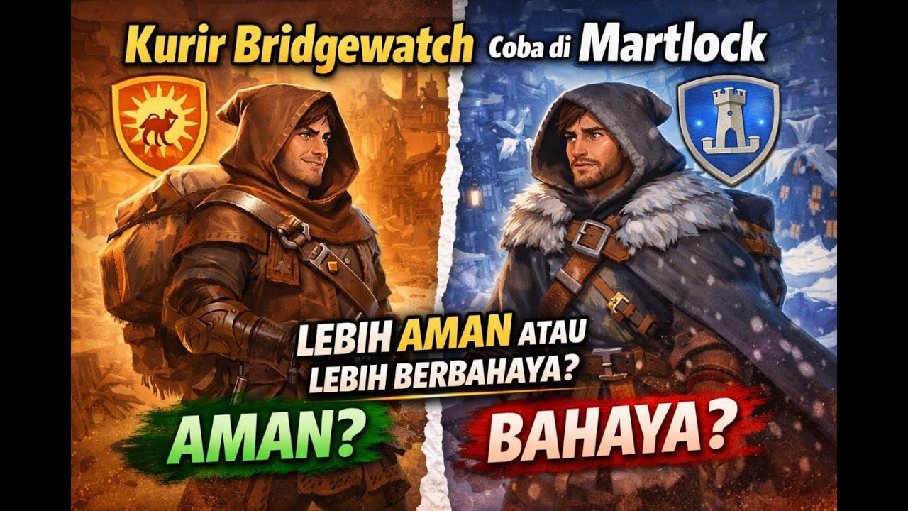 Kurir Bridgewatch Coba di Martlock… Lebih Aman atau Lebih Berbahaya? #albion #albiononline #mmorpg