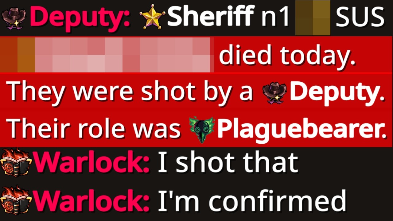 1000IQ TRAITOR PLAY HARD CONFIRMED THE WARLOCK - BetterTOS2 Town Traitor