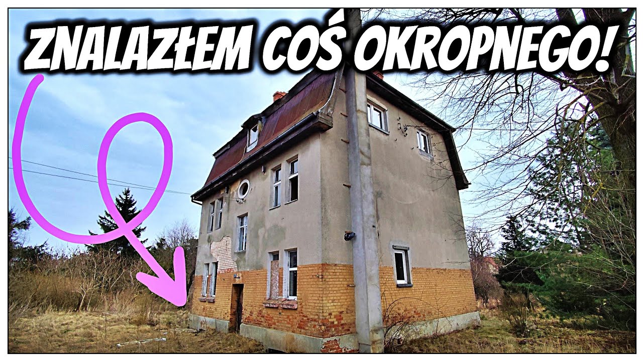 OPUSZCZONY TAJEMNICZY DOM PRZY DRODZE! #urbex #urbandecay #explore