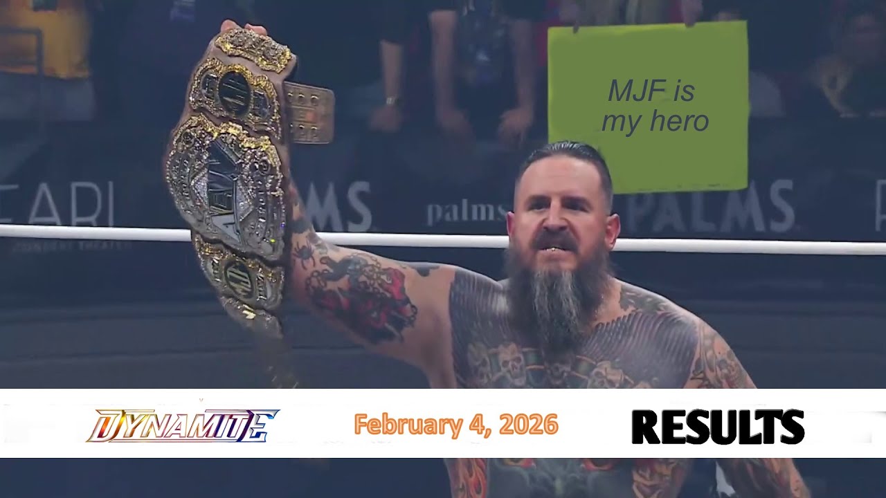 AEW DYNAMITE 4 FEBRUARY 2026 RESULTS #aewdynamite #aew #aewdynamitehighlights