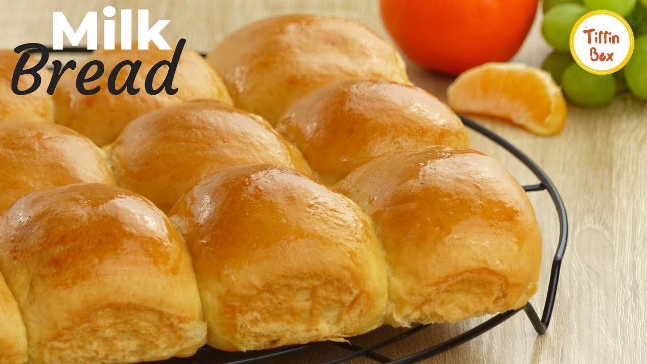 Soft and fluffy Milk Bread / Bun / Dinner rolls Recipe by kids Tiffin Box | Pauruti, মিল্ক ব্রেড