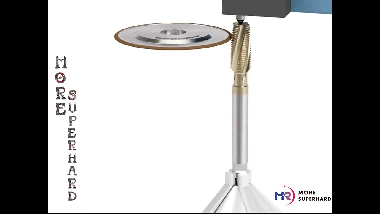 Moresuperhard Grinding Solutions for Thread grinding of taps