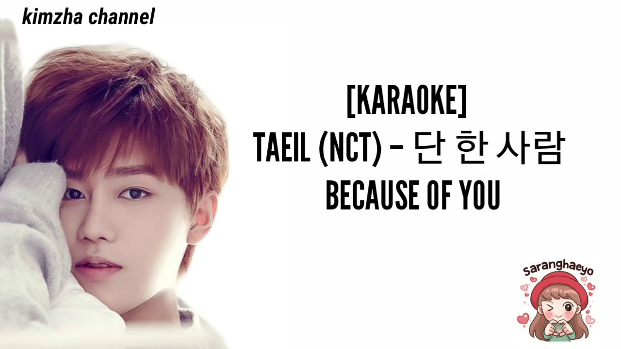 Taeil (NCT) – Because Of You (단 한 사람) //HAN+ROM+Bahasa