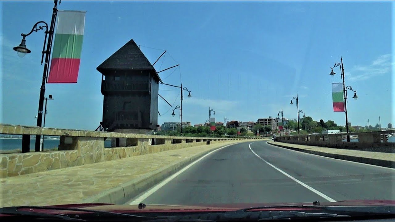 2022 Driving from Nessebar to Sunny Beach - Bulgaria Drive - Солнечный берег Болгария - Sonnenstrand