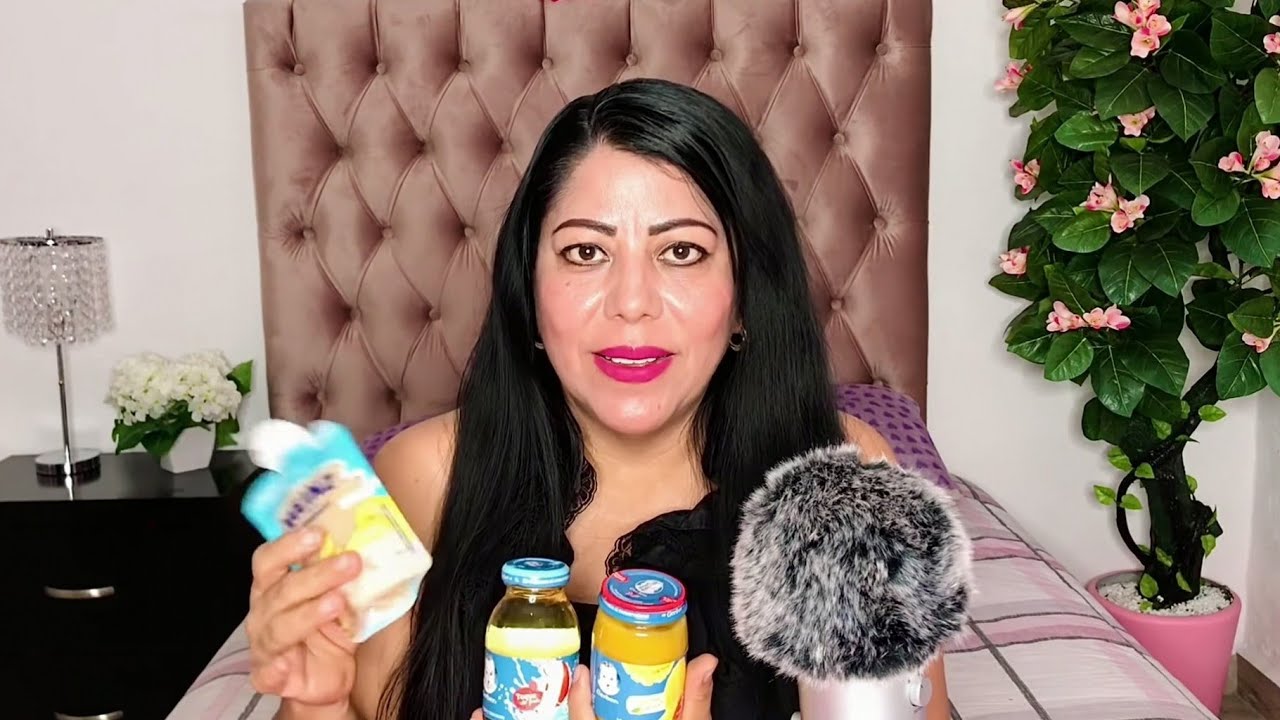 👶🏻🤢ASMR COMIENDO COMIDA DE BEBÉ👶🏻