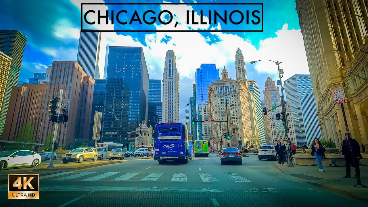 [Chicago in 4K] These Are The Streets of Chicago