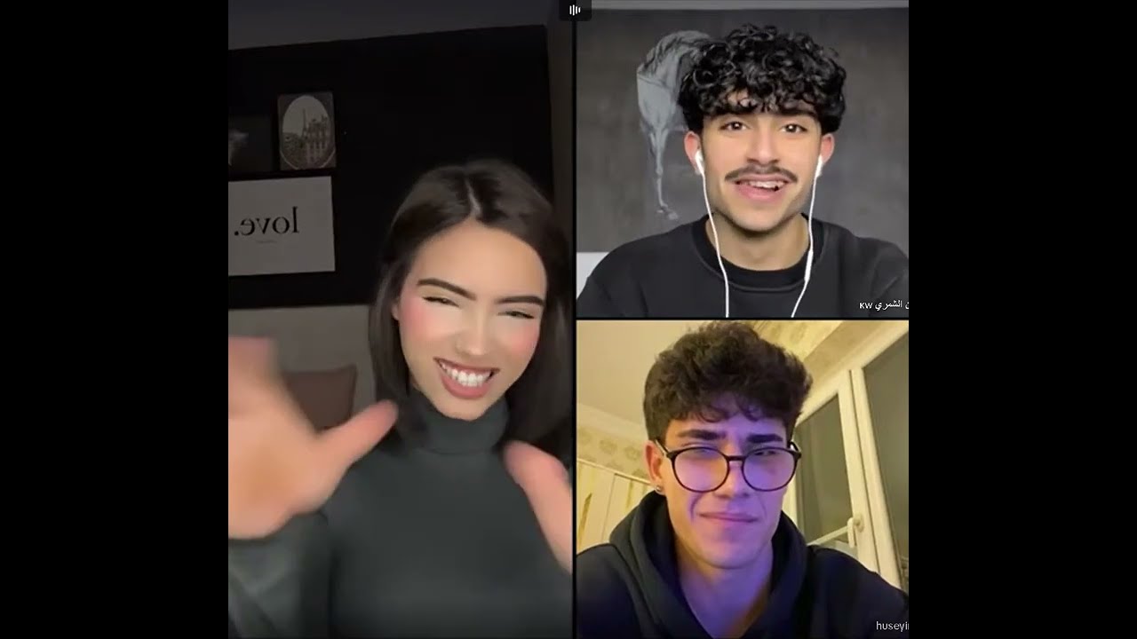 هيام مع حسن الشمري كيست مع شب تركي يتكلم الانكليزية اعتقدوا بأنه مهذب ولكن انصدمو 🤣