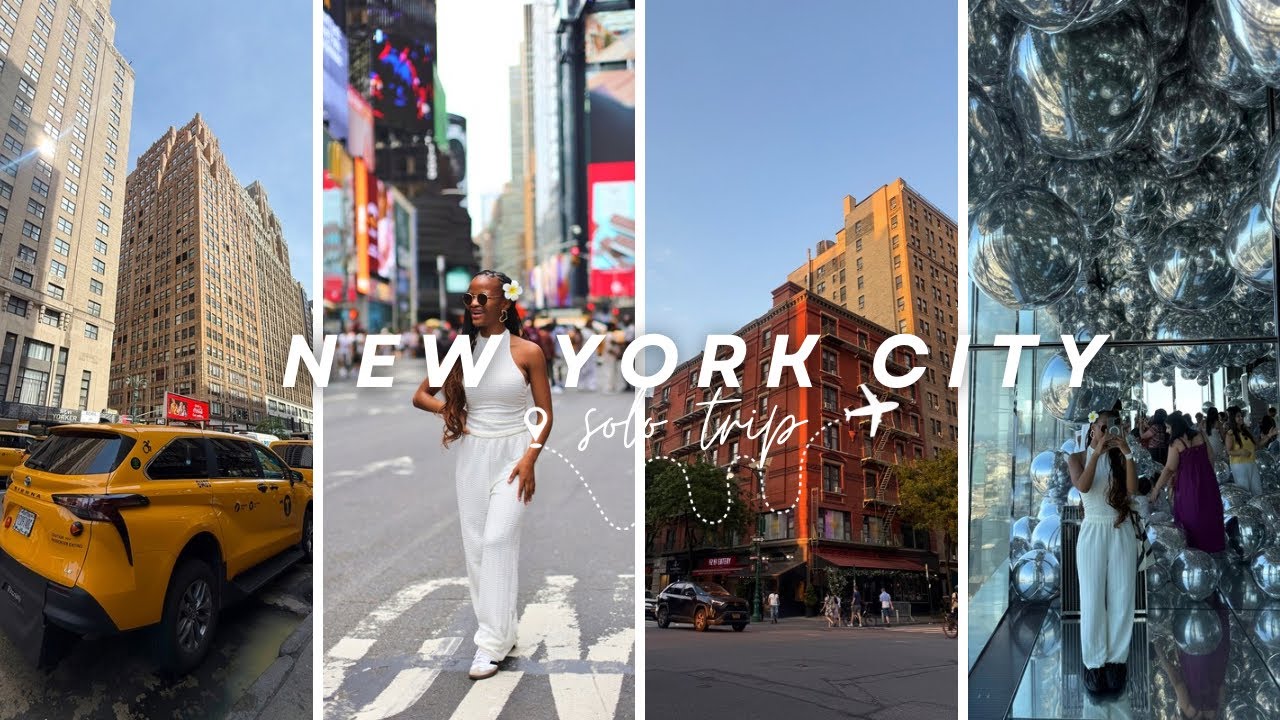 SOLO NYC TRAVEL VLOG: Summit One, Times Square, Central Park, Rooftop Cinema, Restaurants & more