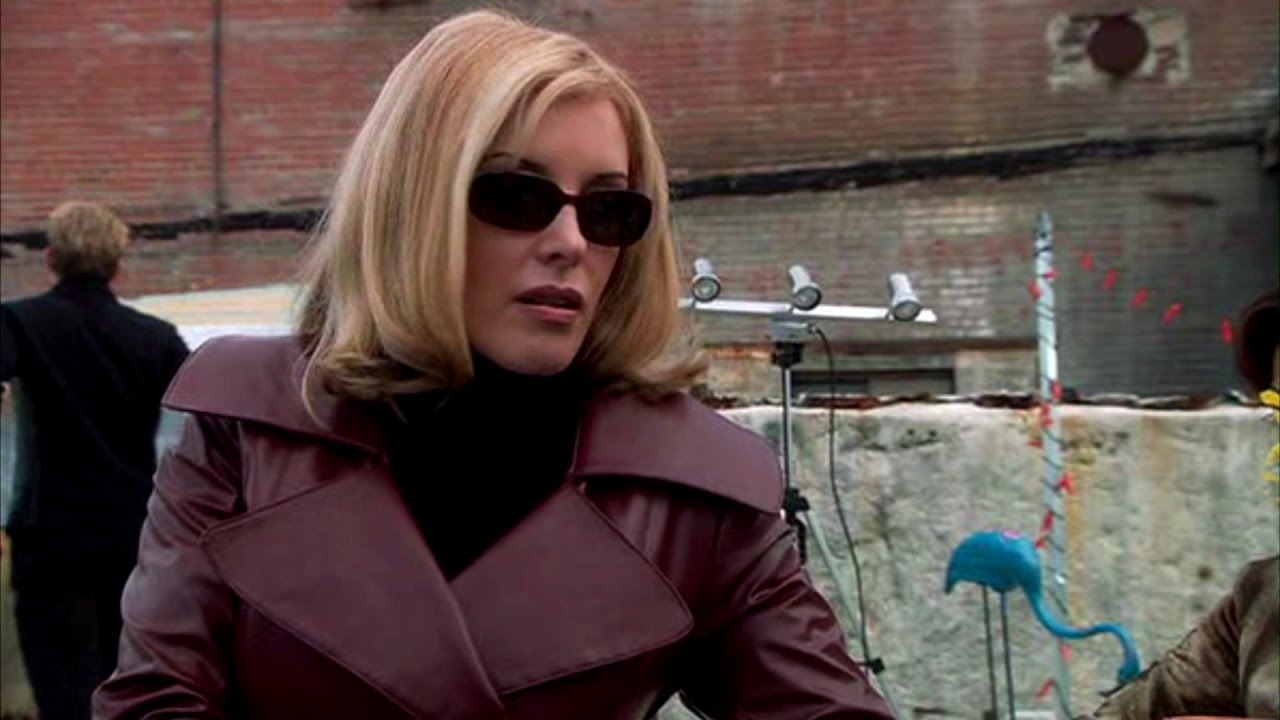 Jayne Heitmeyer & Larissa Laskin - leather outfits