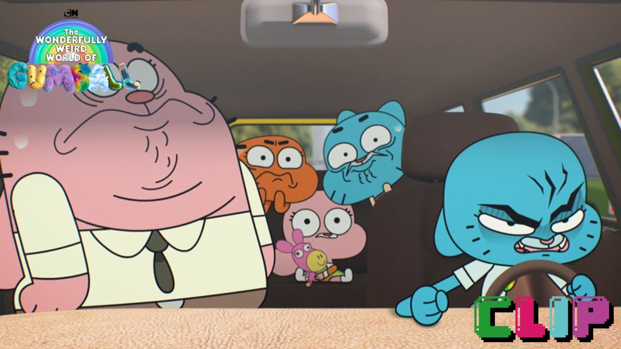 Driving Chaos (Clip) - The Wonderfully Weird World Of Gumball | The Traffic