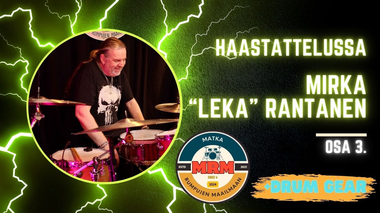 MRM esittää: Haastattelussa ROCK rumpali Mirka 