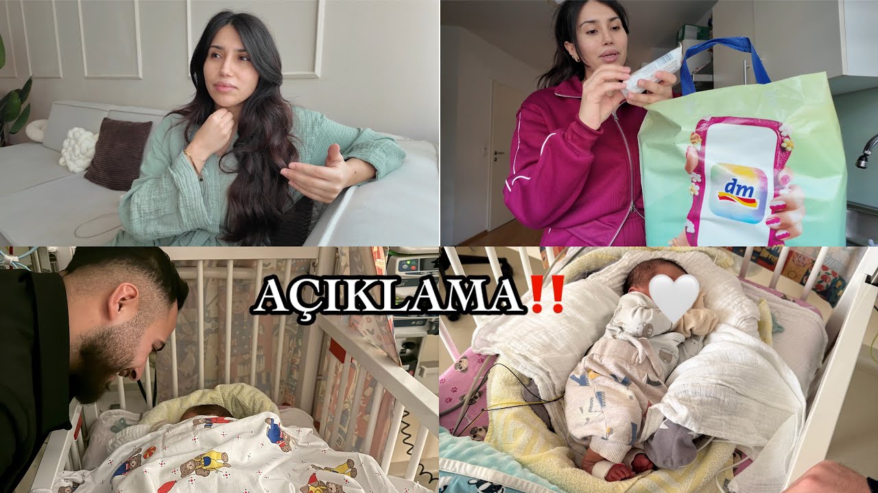 AREN AMELİYAT OLUCAK, DOĞUM SONRASI TEŞHİS KONULDU, DM ALIŞVERİŞİM🛍️ - GÜNLÜK VLOG