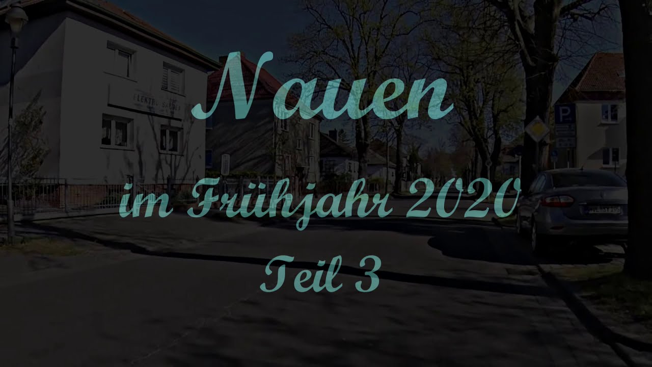 Fahrt durch Nauen im Havelland 03