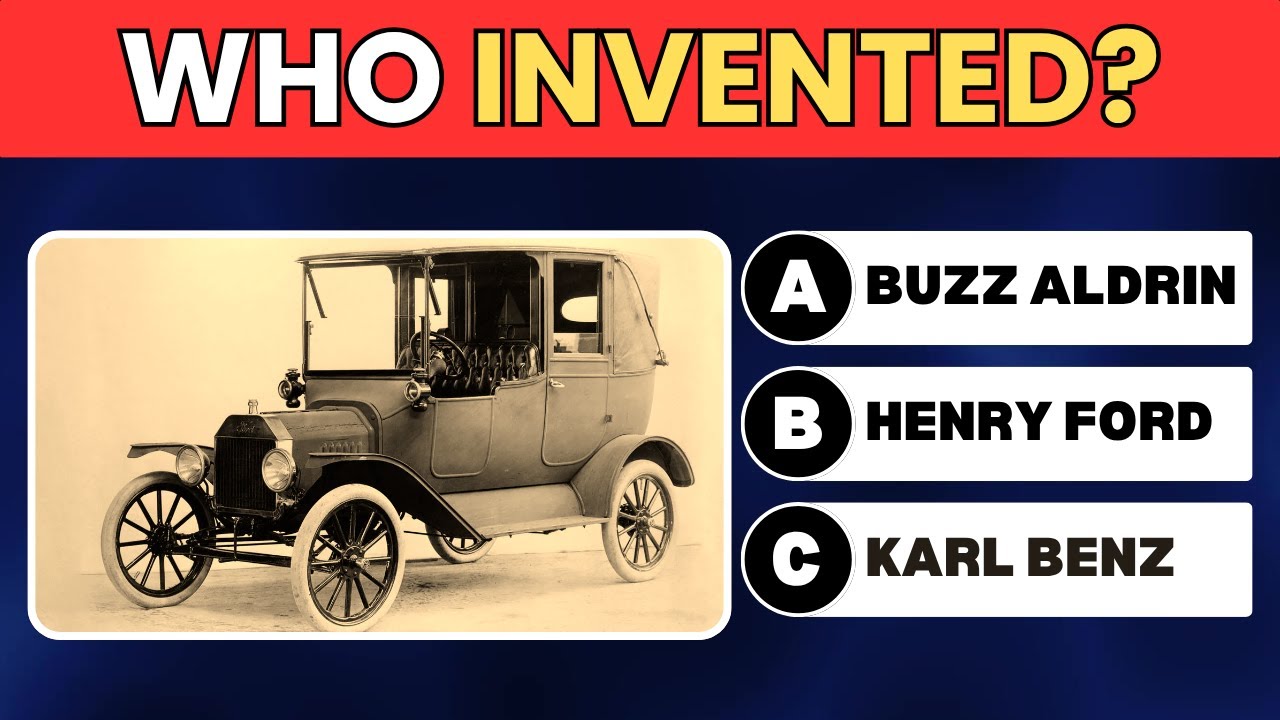 💡 Can You Guess the Inventor? | Ultimate Invention Quiz Challenge
