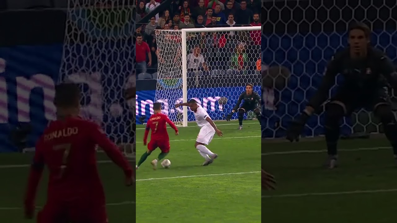 🔥 Ronaldo&rsquo;s Signature Step Over & Stunning Goal! ⚡🎯 | Pure Football Magic
