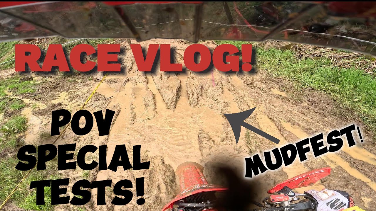 Italian Champs Rd2 BTS, 1-1, mudfest & Special test POV! First win of the season! Vlog 10