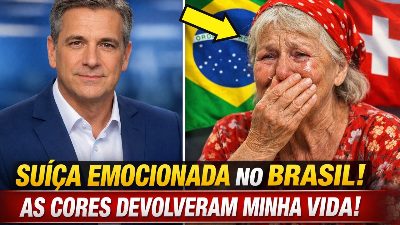 Idosa suíça chorou ao chegar ao Brasil: “As cores desse lugar me devolveram a vida.”