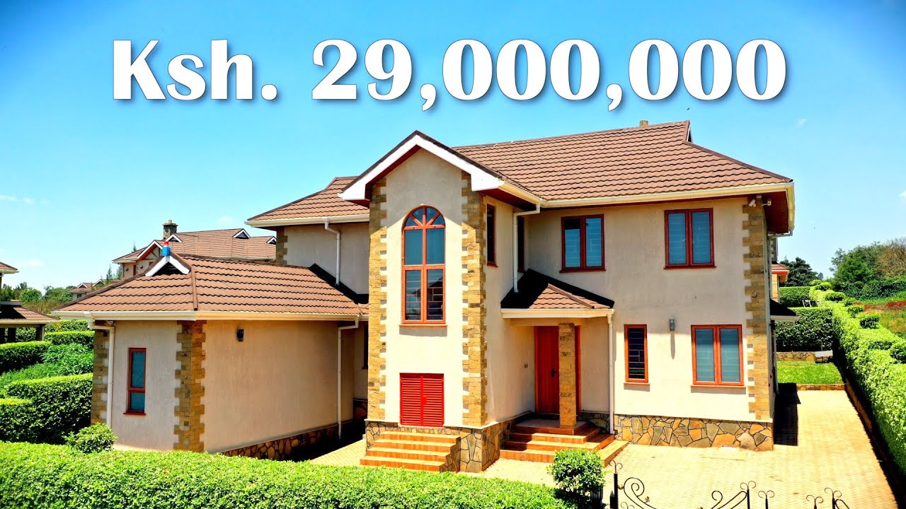 4BED Mansion in Kiambu County Ksh. 29,000,000 in an International Golf Course Estate in Kenya