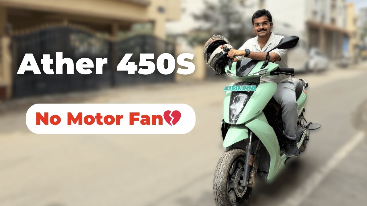 Ather 450S range test: 100% - 10% Range, Performance and Issues