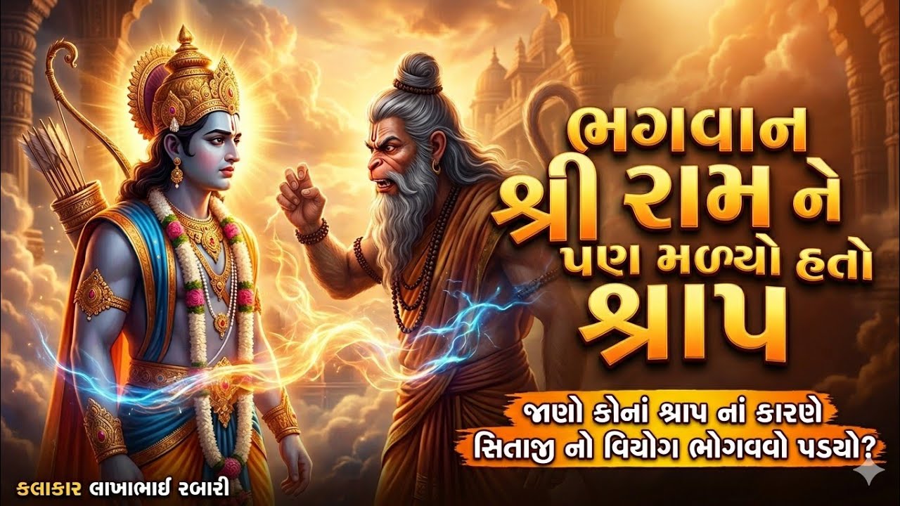 શ્રી રામ ના વનવાસ નું કારણ હતું એક શ્રાપ | જાણો સિતાજી નો વિયોગ શા માટે ભોગવવો પડ્યો? કલાકાર લાખાભાઈ