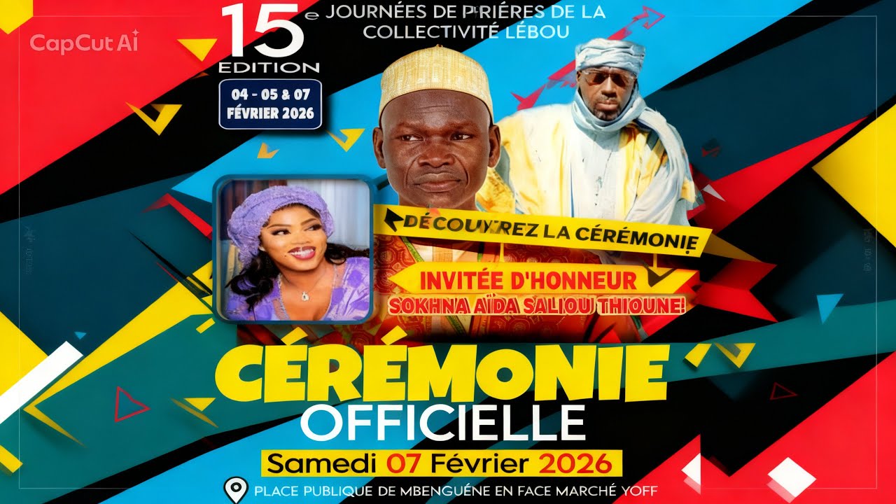 🔴LA COLLECTIVITÉ LÉBOU Participation de sokhna aida Thioune mou cheikh béthio