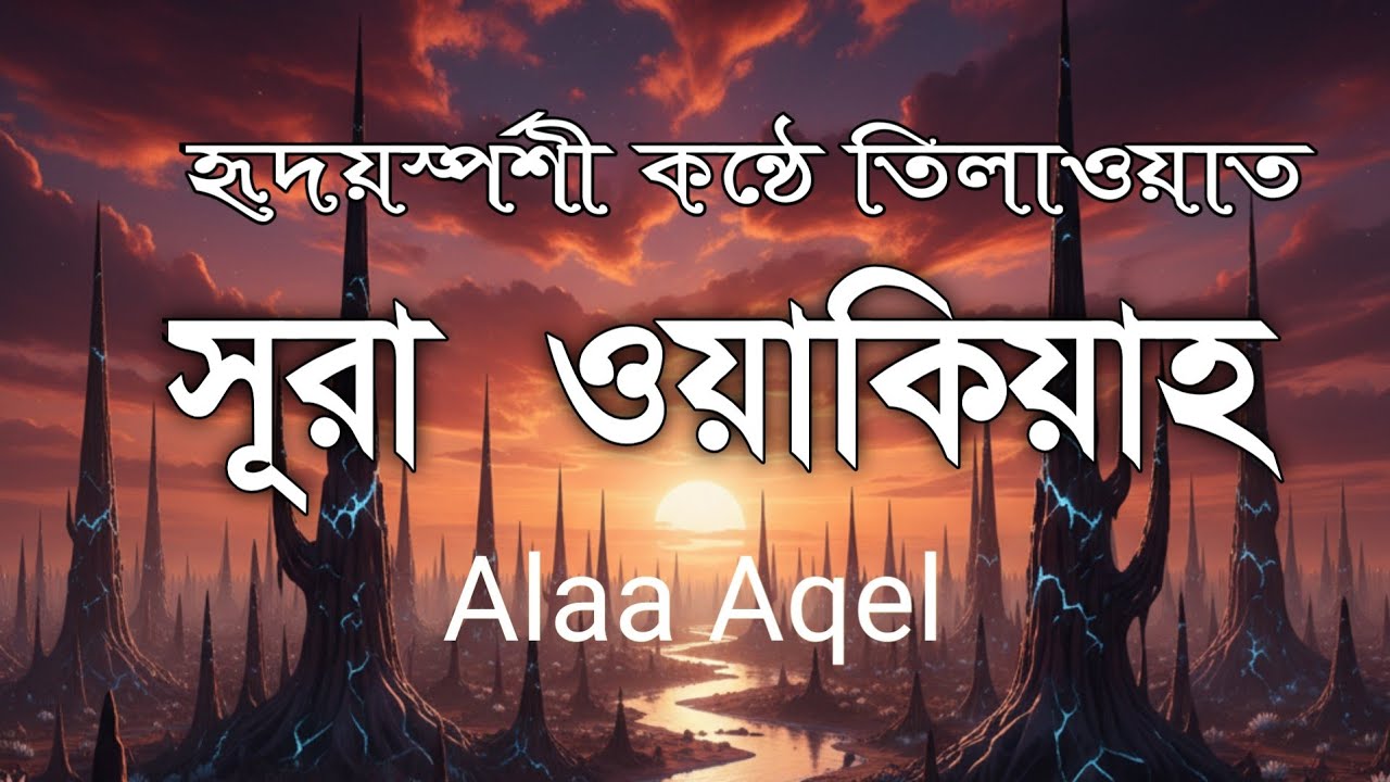 সূরা ওয়াকিয়াহ এর আবেগময় তিলাওয়াত ┇ Surah Waqiah Recited by Alaa Aqel ┇ Quranic  Calm┇ Waqiah