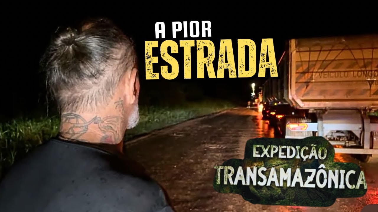 JÚLIO BALESTRIN E RICHARD FORAM NA PIOR ESTRADA DA TRANSAMAZÔNICA! ELES FICARAM COM MEDO...