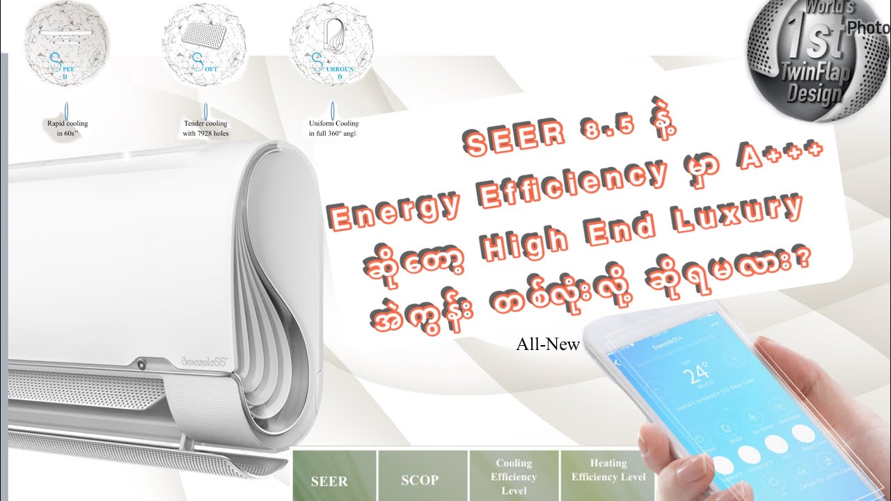 ကျွန်တော်သုံးနေတဲ့ Fully 3D Inverter air con အကြောင်း
