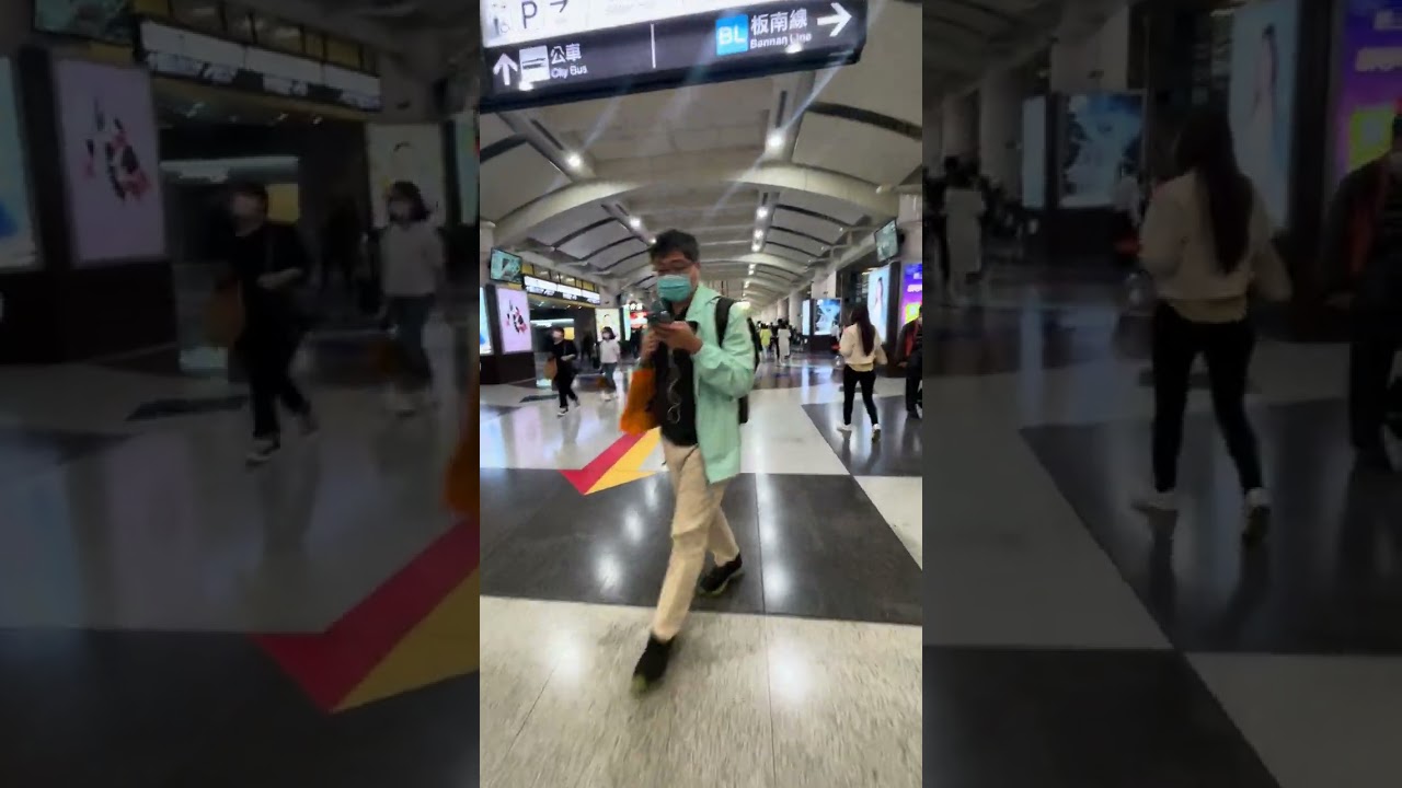 板橋車站台鐵轉乘高鐵Transfer from TW Railway to HSR at Banqiao Station 🚄🚇🟨🟦