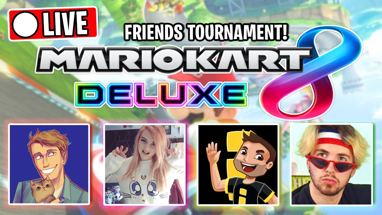 MARIO KART TOURNAMENT /w LDShadowLady, ImpulseSV, OrionSound & MORE!!