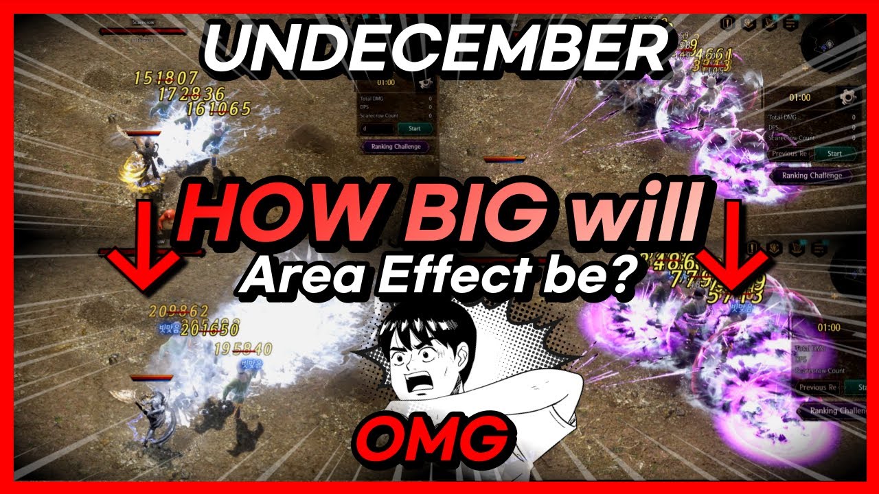 [UNDECEMBER] How big will 'Area Effect' be?