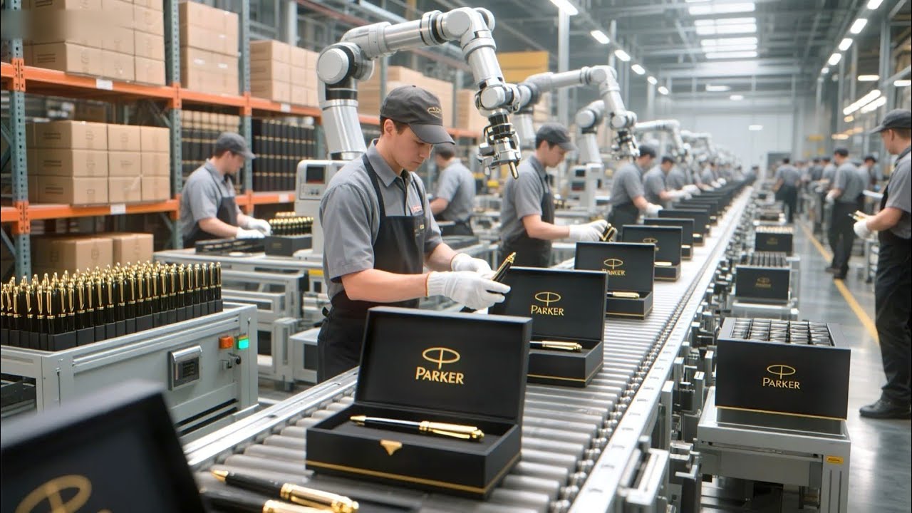 ✒️ Parker – Así se fabrica la pluma más famosa del mundo