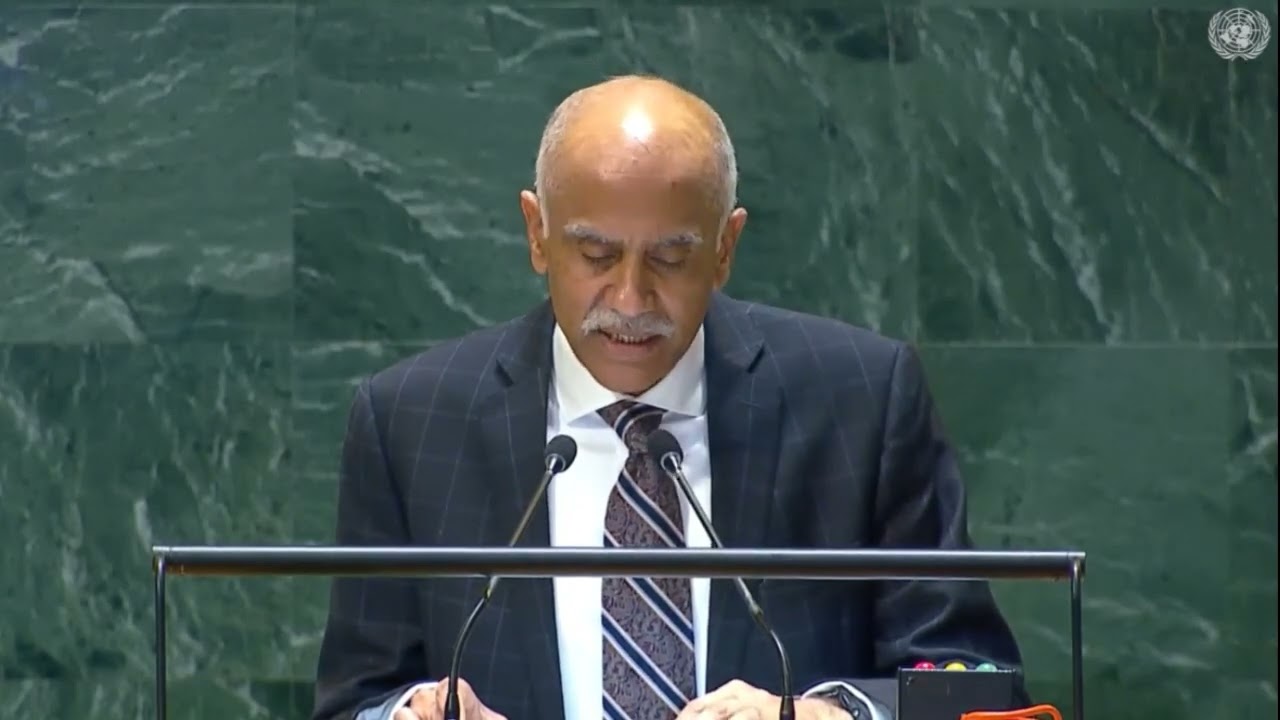 PR Amb. P. Harish delivered 🇮🇳&rsquo;s statement at the Plenary Meeting of the General Assembly.