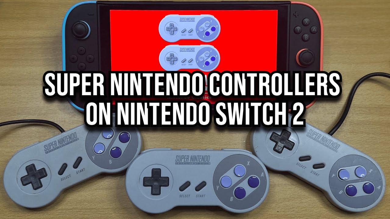 Super Nintendo Controllers on Switch 2 - Does It Work? (2026)